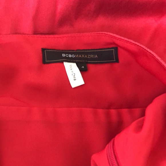 BCBG Maxazria red dress - Picture 8 of 9